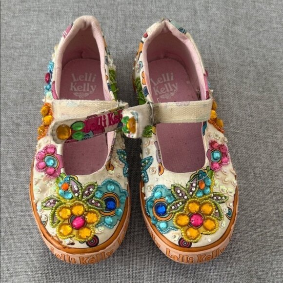 Lelli Kelly kids Colorful Embellished Kids Shoes - Picture 6 of 8
